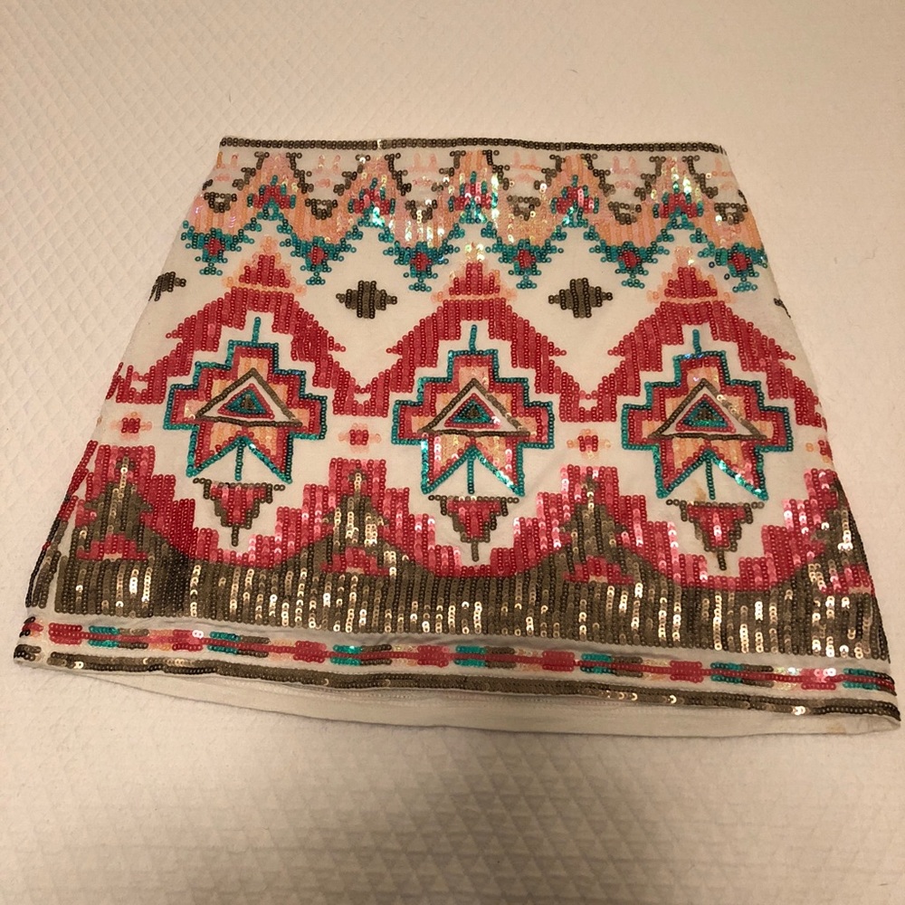 Miami sequin skirt size S